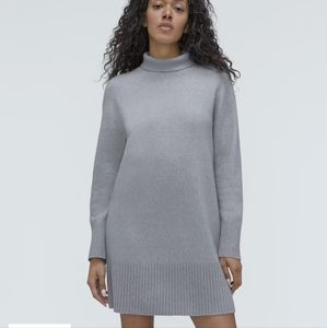 🆕 EVERLANE The Cozy Stretch Turtleneck Dress